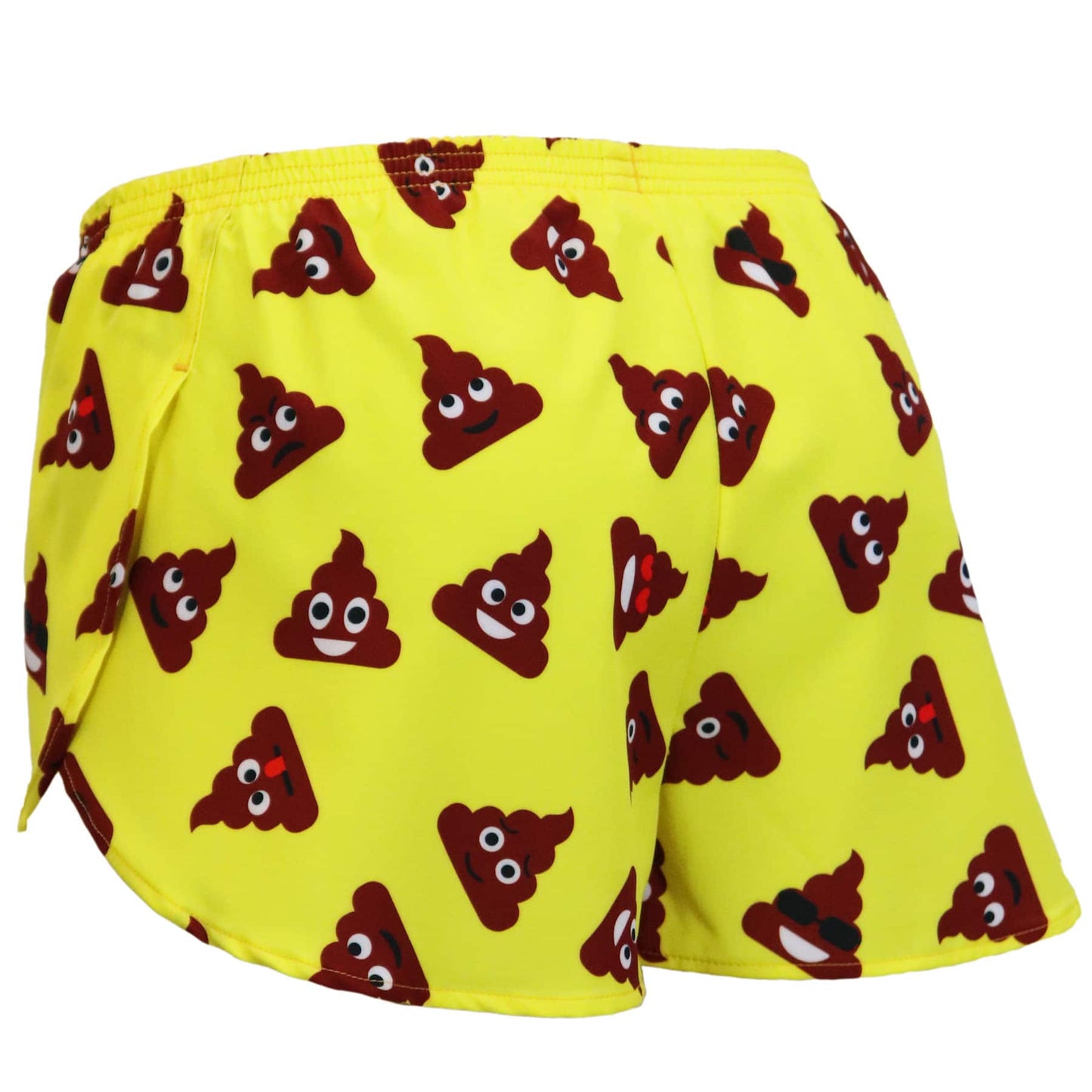 B.O.A MR. POOP- Dam 1". Gula dam shorts med "poop" motiv.