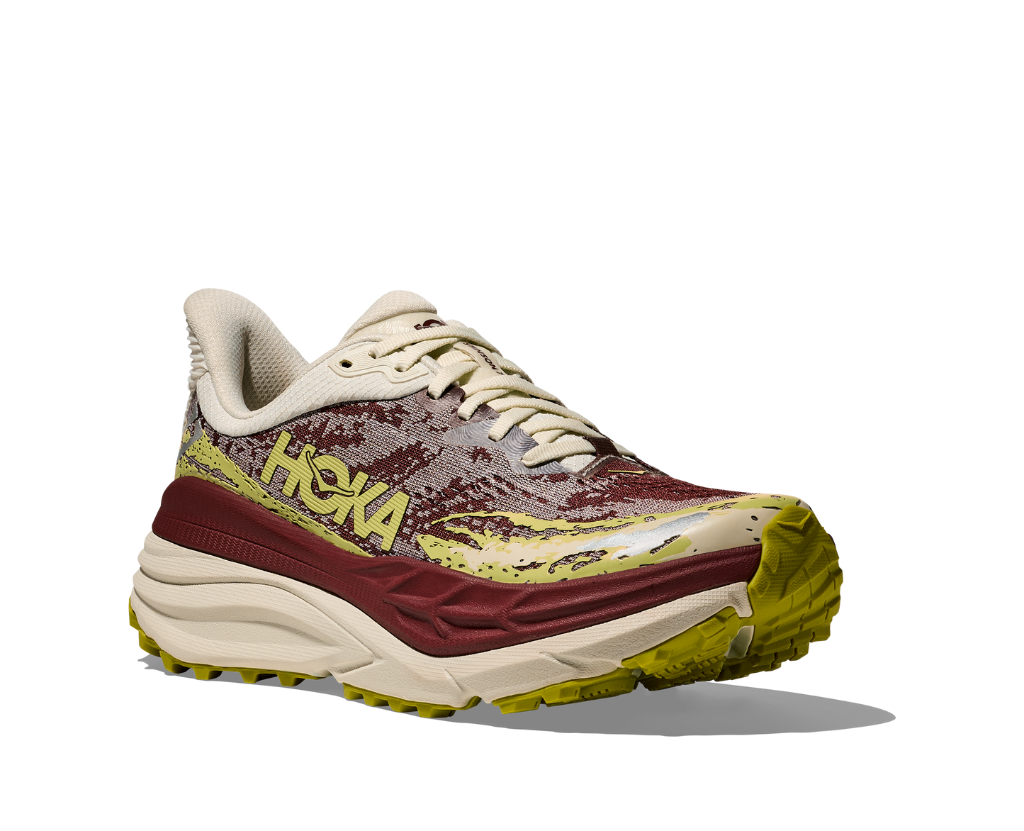 dammodell. Hybridsko för alla underlag. En av Hokas stabilaste skor med pronationsstöd. En väldämpad sko som avlastar rygg och knä. Färgen här går i röda