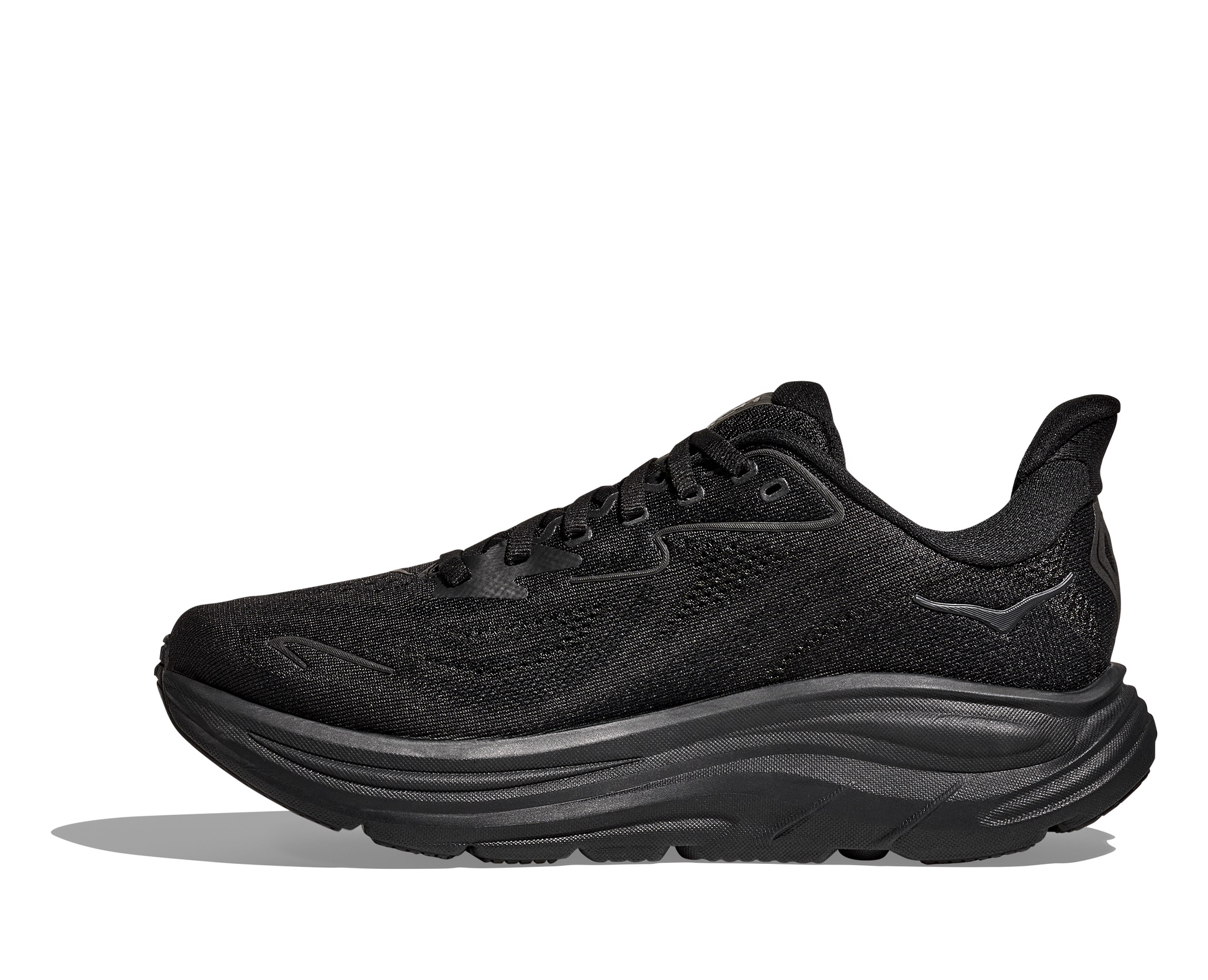 Hoka Clifton 10 dam modell. Stilren svart.