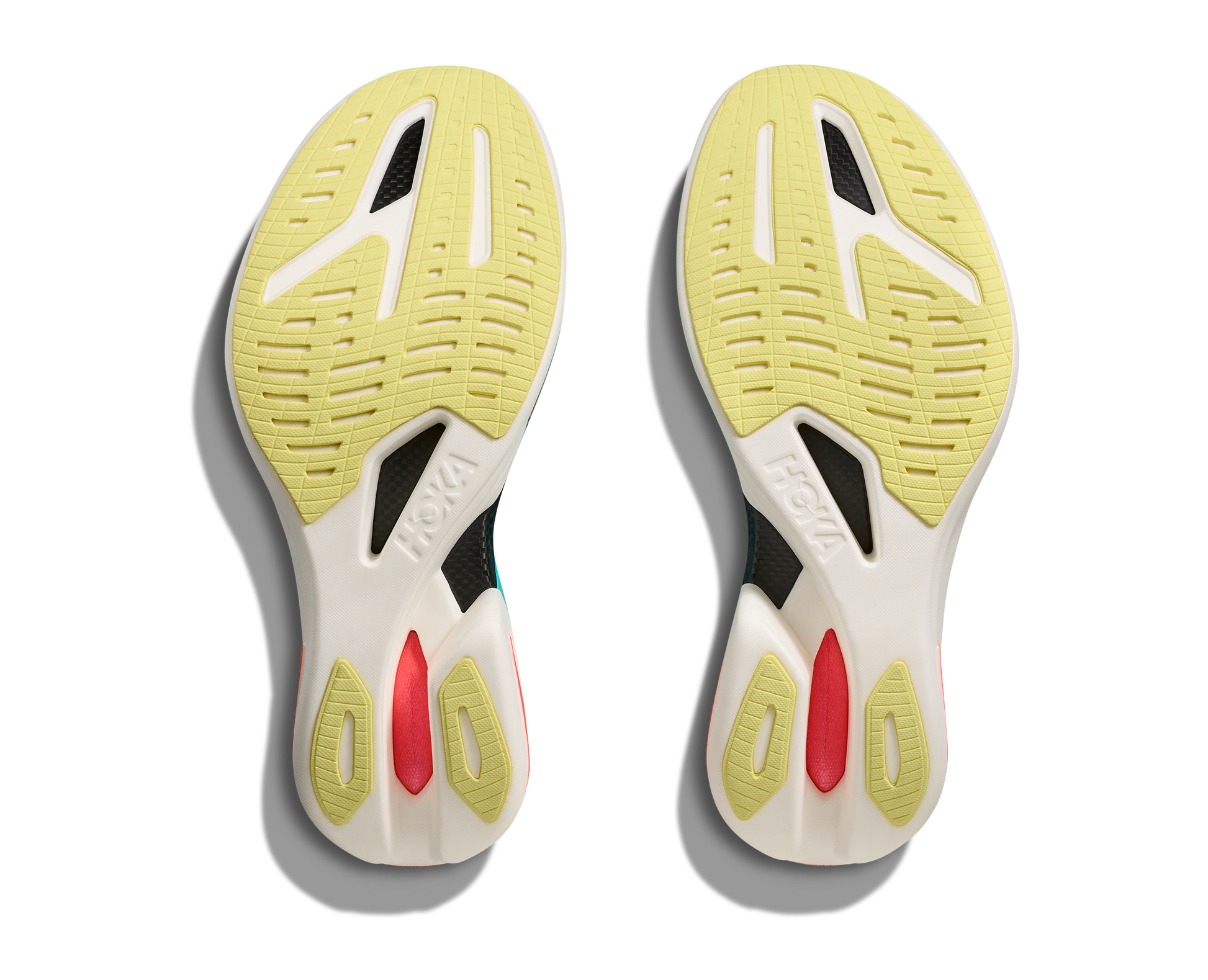 rött och gula detaljer.