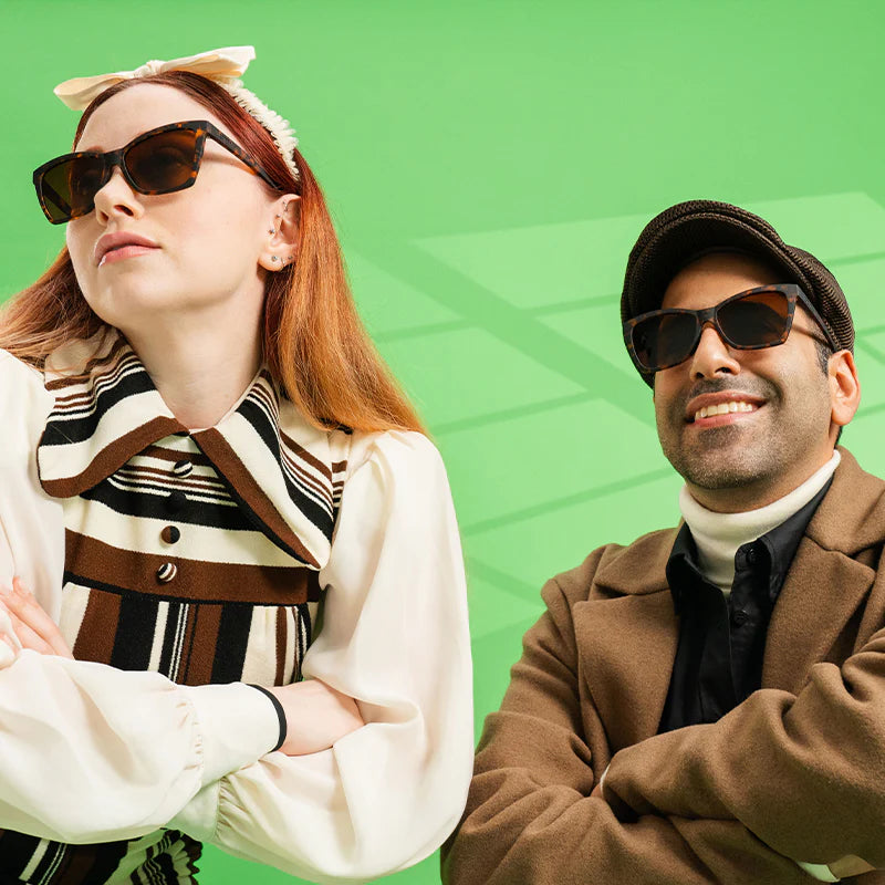 goodr Vanguard Visionary. Pop G bågar med brunt glas och brun melerade bågar. Glider