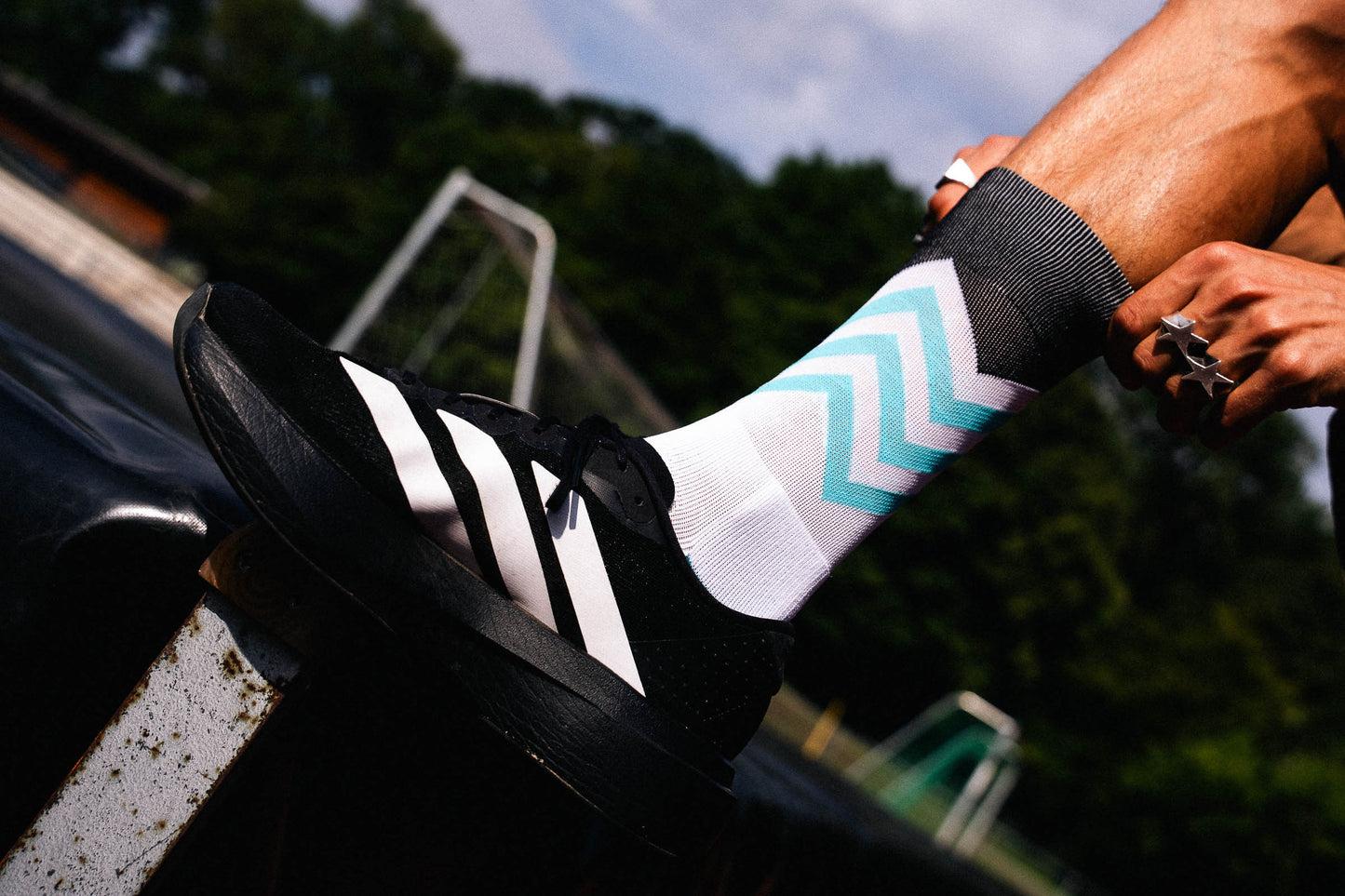 Incylence Running Volts Cyan Black