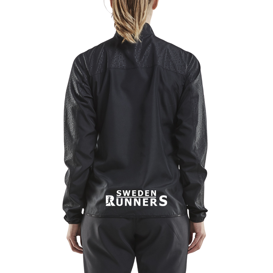 Sweden Runners Rush Wind Jkt Women - Black