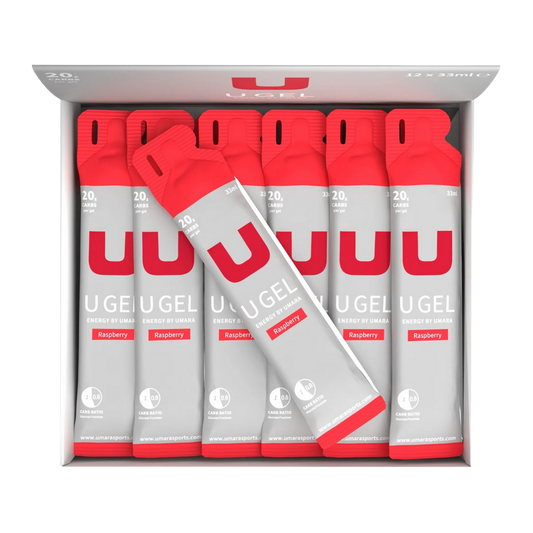 UMARA U GEL Hallon 12x20g carb