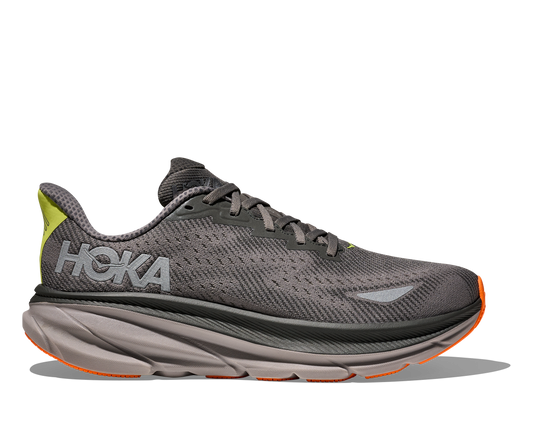 Hoka M Clifton 9 GTX Aaphalt Grey / Gravel