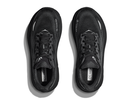 Clifton 9 GTX i modell dam. Svart vattentät löpsko som även är skön att ha till vardags och promenader. Hos Hoka specialisterna i Sverige.