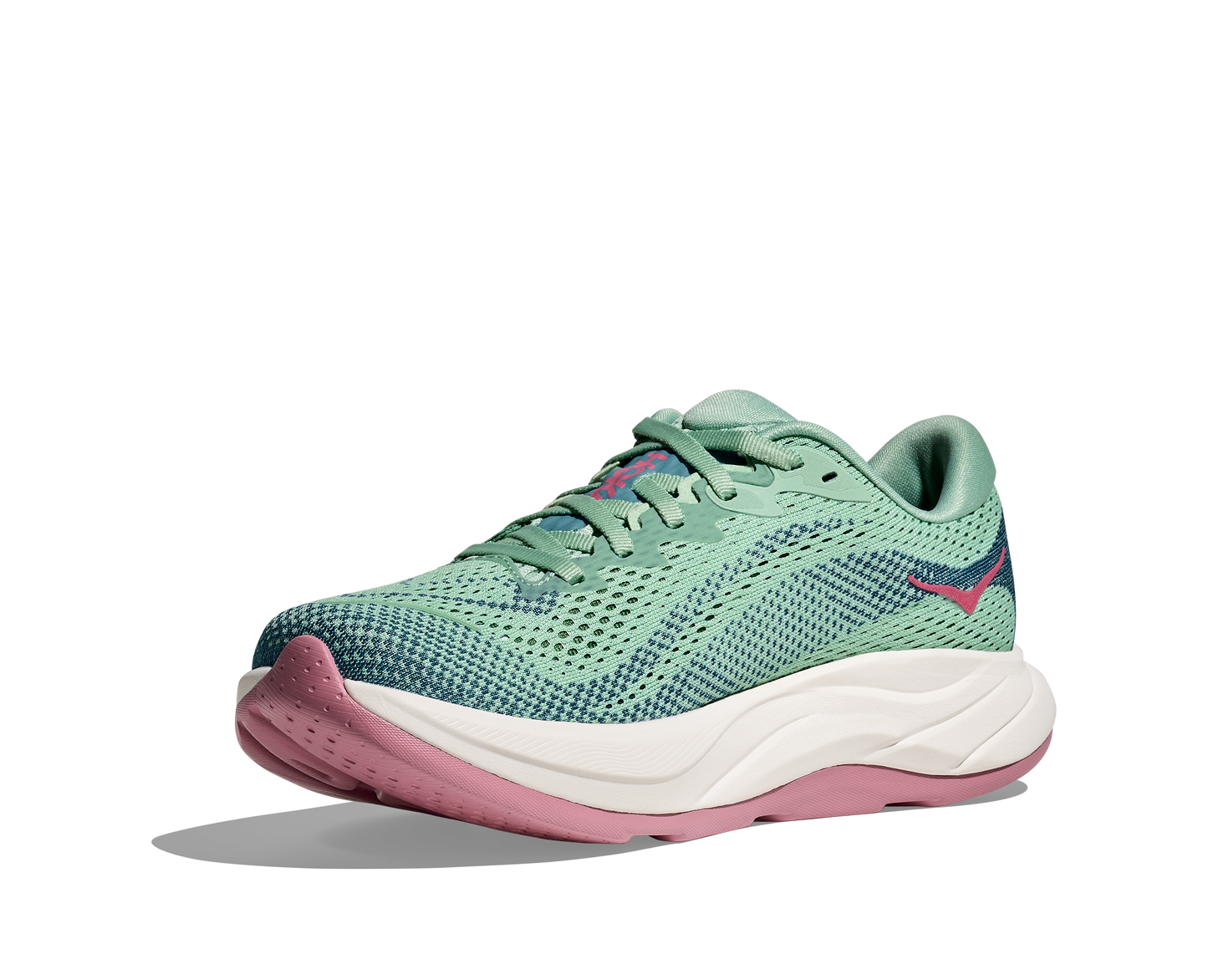 Hoka W Rincon 4 - En fjäderlätt sko med fantastisk dämpning men det slutar inte där. Denna sko är även otroligt responsiv. Grön