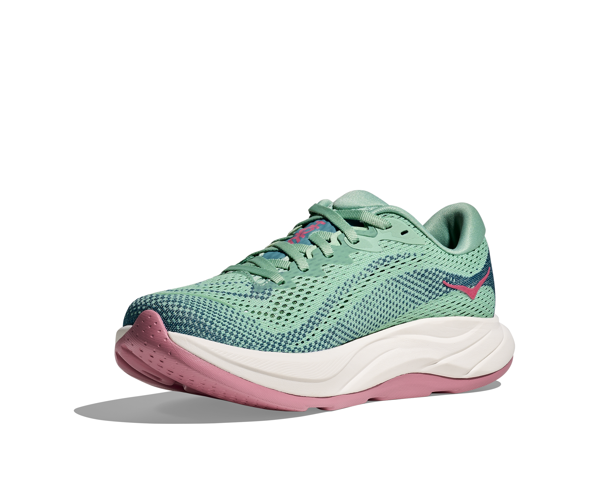 Hoka W Rincon 4 - En fjäderlätt sko med fantastisk dämpning men det slutar inte där. Denna sko är även otroligt responsiv. Grön