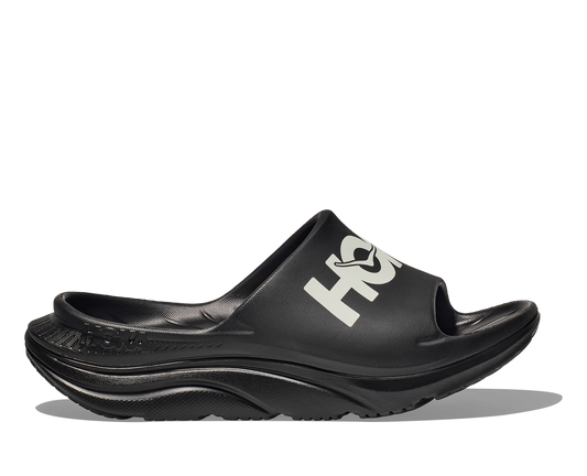 Hoka U Ora Athletic Slide Black / White