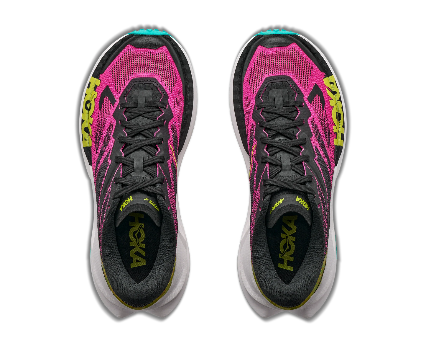 Hoka W Mafate X Black / Neon Dragonfruit