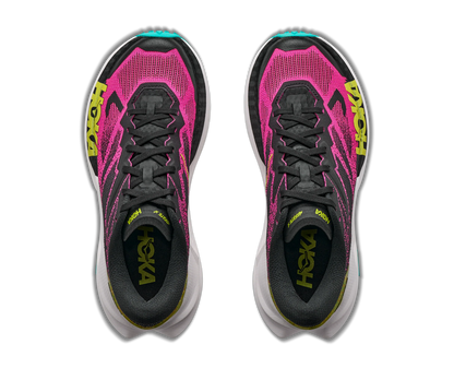 Hoka W Mafate X Black / Neon Dragonfruit