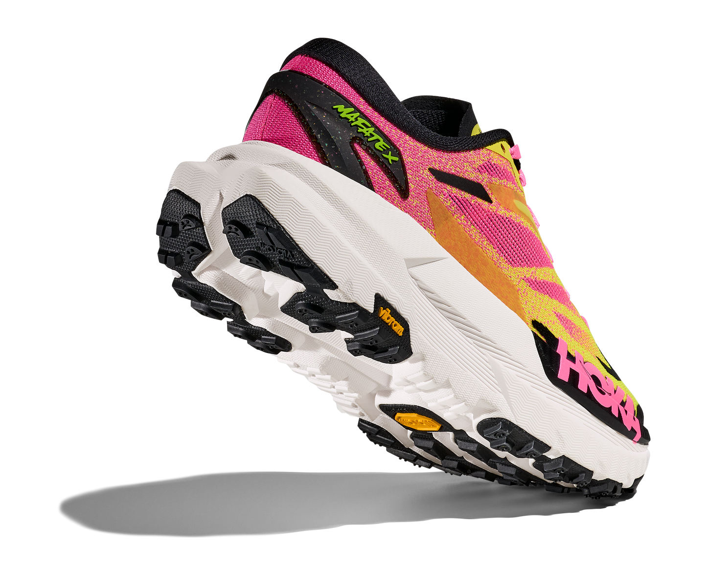 Hoka W Mafate X Neon Hoka Citrus / Neon Rose
