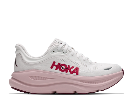 Hoka W Bondi 9 Wide White / Pink Opal