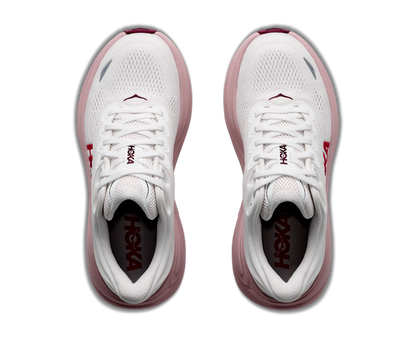 Hoka W Bondi 9 White / Pink Opal