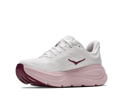 Hoka W Bondi 9 White / Pink Opal