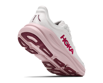 Hoka W Bondi 9 White / Pink Opal