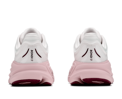 Hoka W Bondi 9 White / Pink Opal