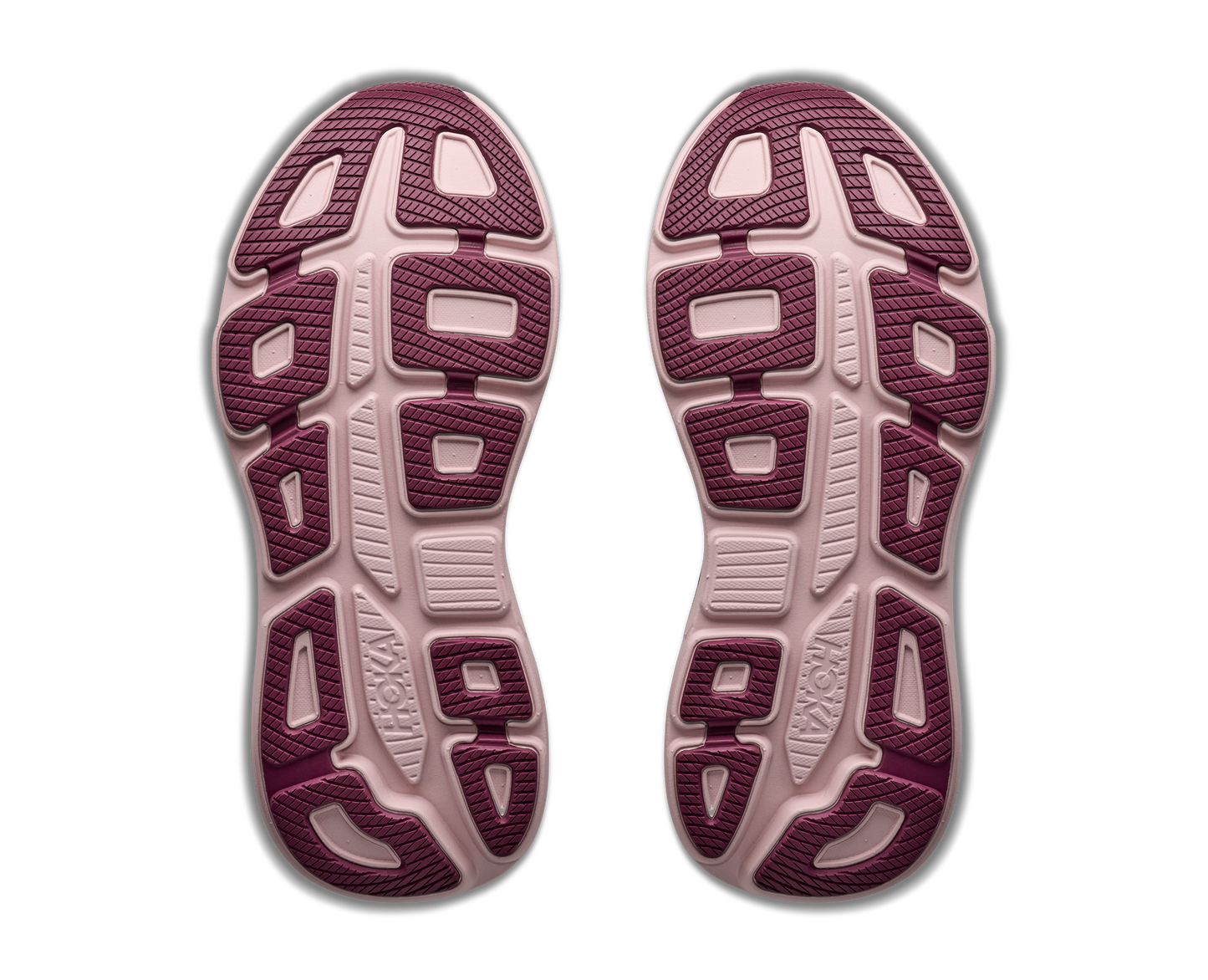 Hoka W Bondi 9 White / Pink Opal