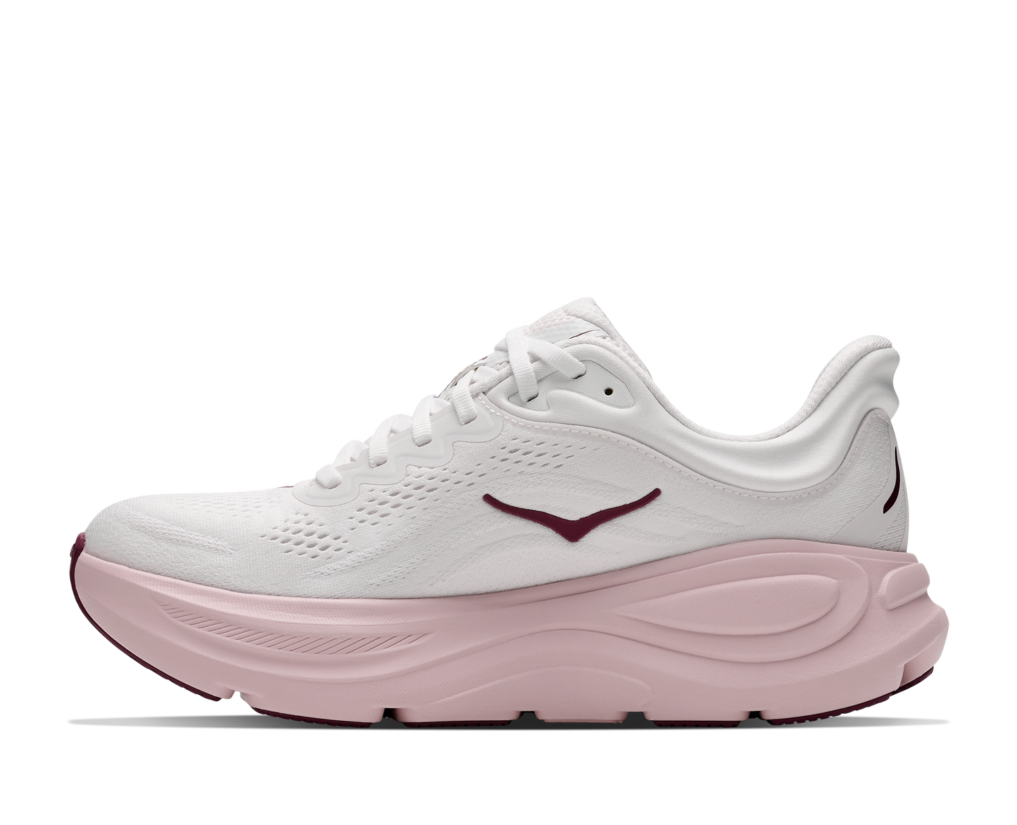Hoka W Bondi 9 White / Pink Opal