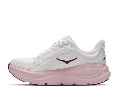 Hoka W Bondi 9 White / Pink Opal