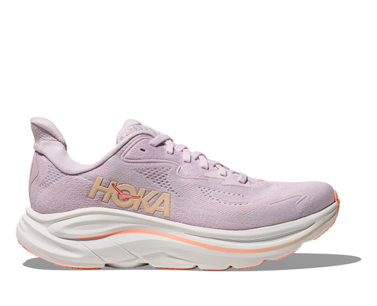 Hoka W Clifton 10 Wide Lilac Cream / Tangerine Glow