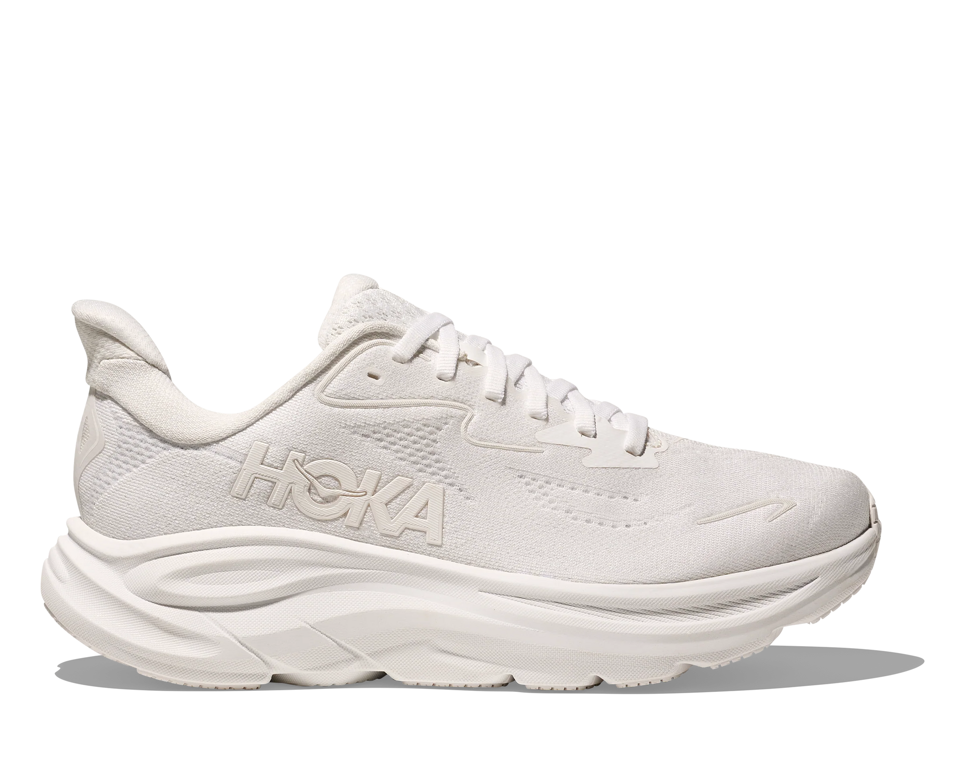 Hoka Clifton 10 modell dam. Stilren vit. 