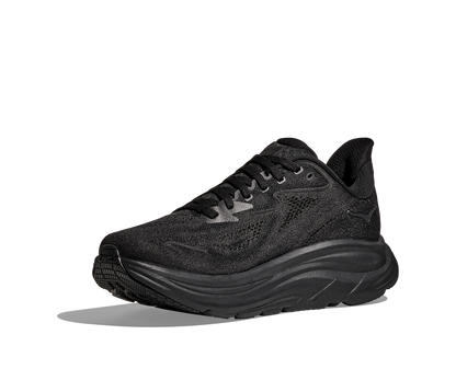 Hoka Clifton 10 Wide modell herr. Stilren svart.
