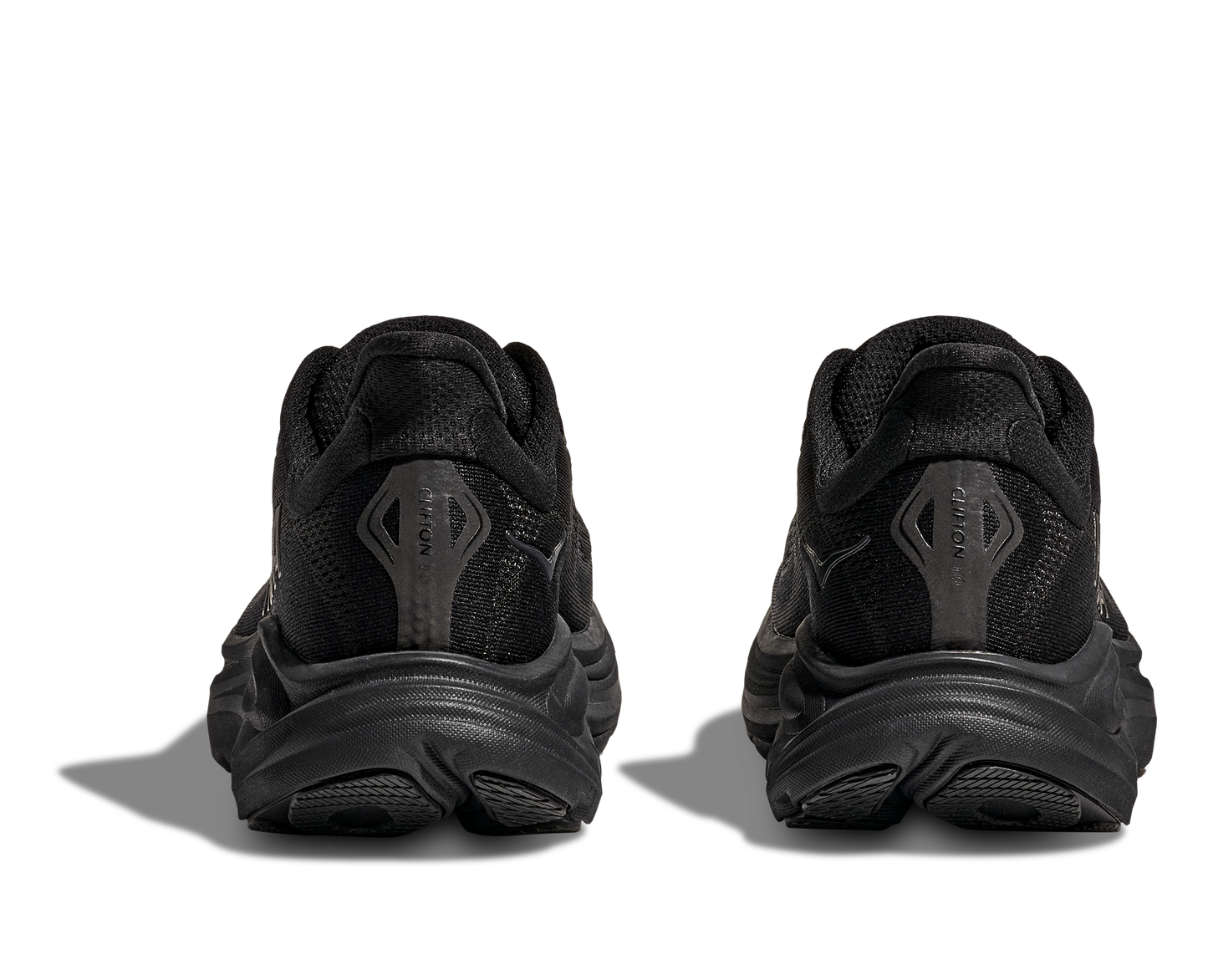 Hoka Clifton 10 Wide modell herr. Stilren svart.