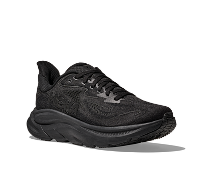 Hoka Clifton 10 Wide modell herr. Stilren svart.