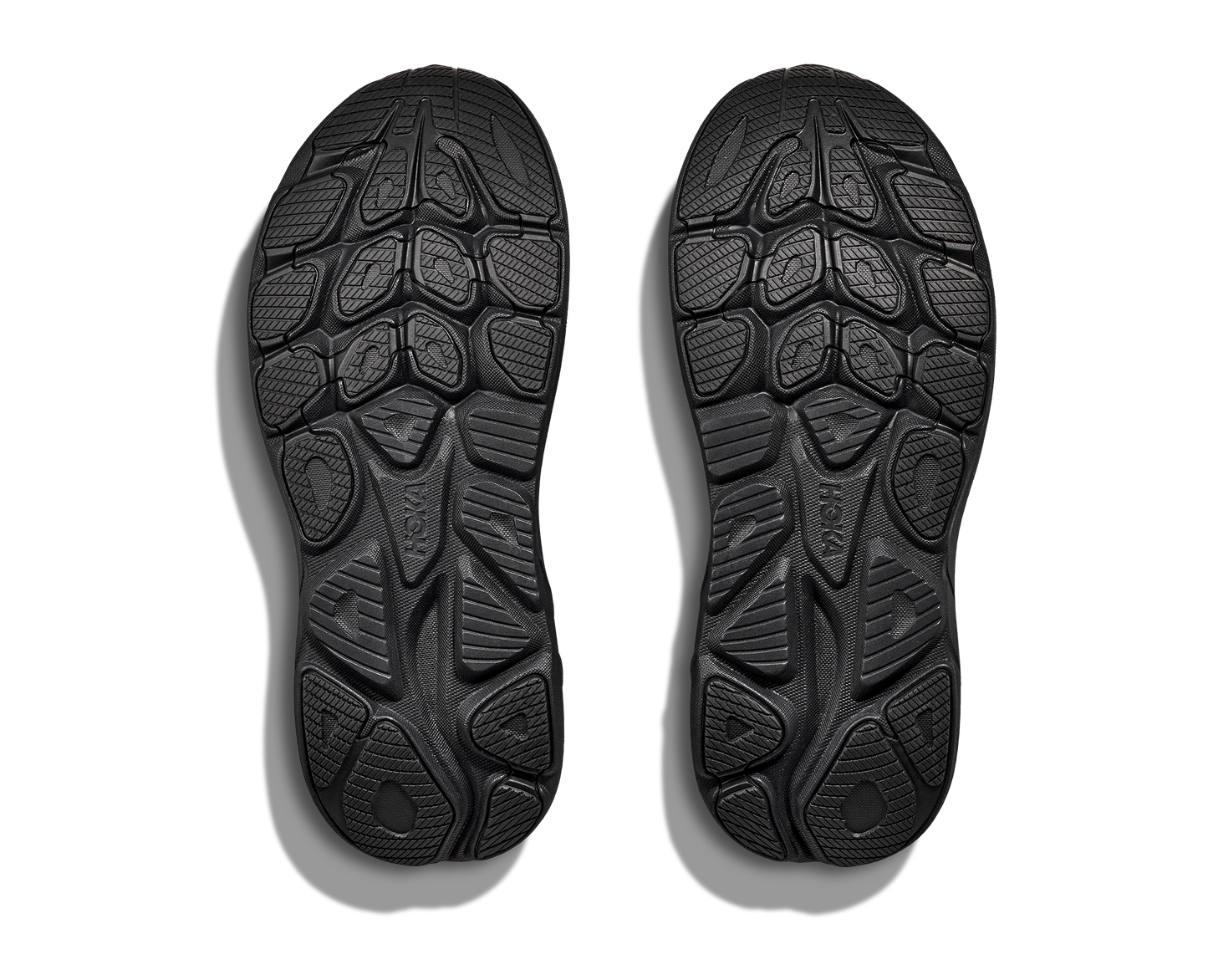 Hoka Clifton 10 Wide modell herr. Stilren svart.