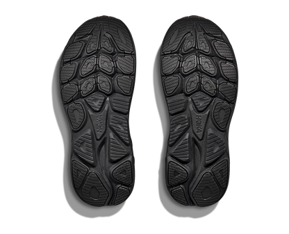 Hoka Clifton 10 Wide modell herr. Stilren svart.