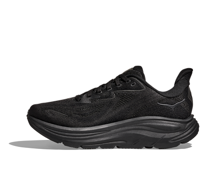 Hoka Clifton 10 Wide modell herr. Stilren svart.