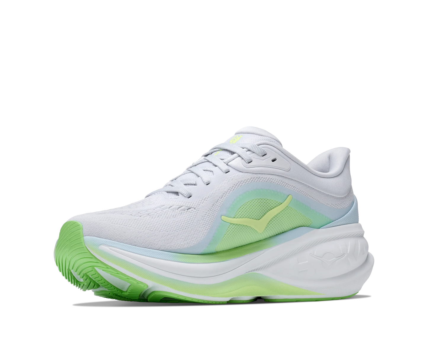 Hoka W Clifton Pro Cosmic Grey / Neon Yuzu