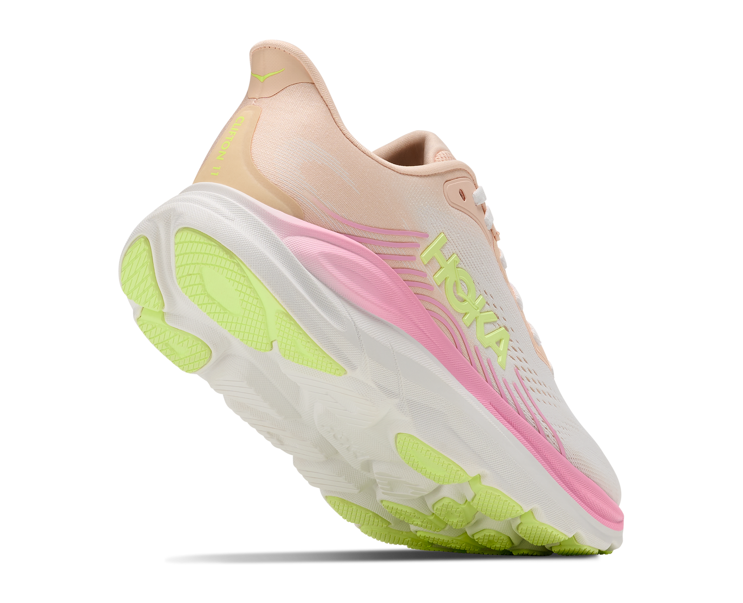Hoka W Clifton 11 Tangerine Glow / White