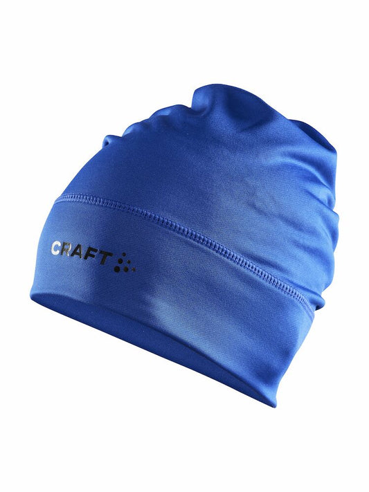 Craft Essence Jersey High Hat. Blå mössa med svart craftlogga framtill.