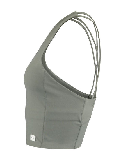 Craft Collective Cropped Singlet W. Mjukt och stretchigt träningslinne till dam. Plagget har en kort