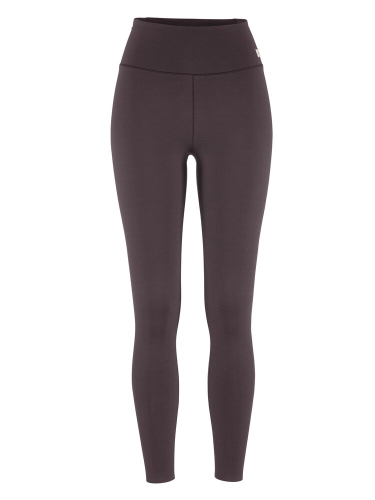 Craft Collective 7/8 Tights W. Lila träningstights till dam för träning och vardagsliv. 7/8-dels benlängd samt hög midja. Craft etikett på höften.