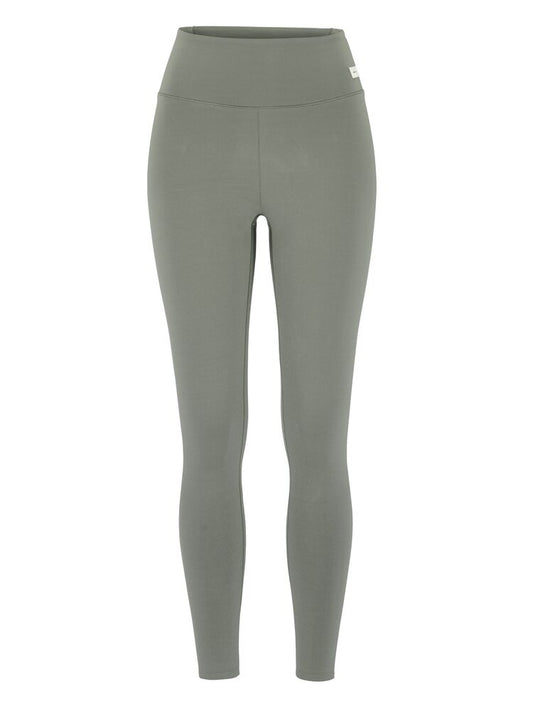 Craft Collective 7/8 Tights W. Gråa träningstights till dam för träning och vardagsliv. 7/8-dels benlängd samt hög midja. Craft etikett på höften.