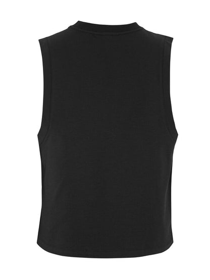  avslappnad ärmlös t-shirt till dam för träning och vardag. Vit Craft etikett nedtill på vänster framsida. 