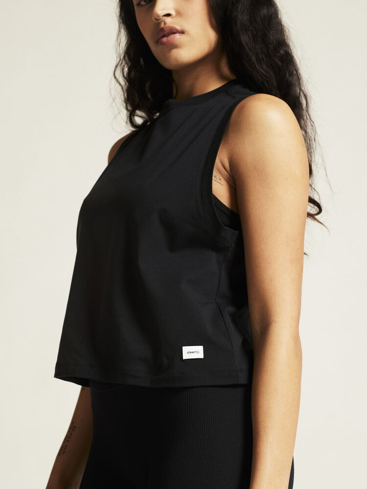 Craft Collective Relaxed SL Tee W. Svart