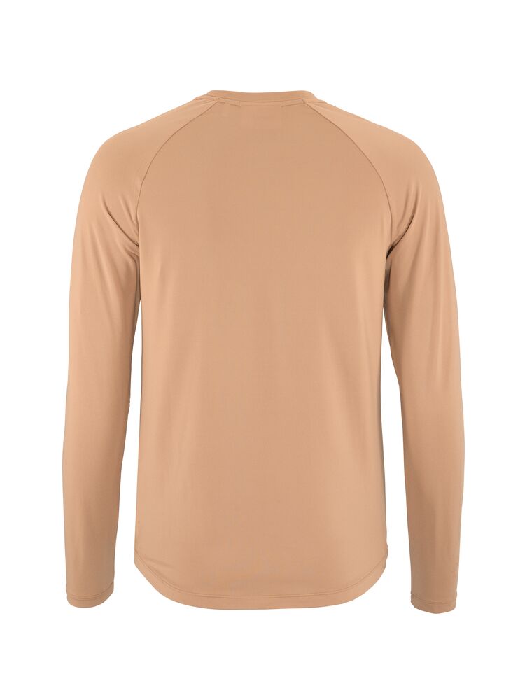 Craft Collective LS Tee W. Långärmad tränings-t-shirt för dam. Raglanärmar och rundan nederkant för en feminin siluett. Regular fit. Här i rosa nyans. 