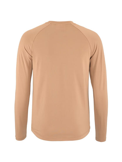 Craft Collective LS Tee W. Långärmad tränings-t-shirt för dam. Raglanärmar och rundan nederkant för en feminin siluett. Regular fit. Här i rosa nyans. 