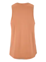 Craft Collective Singlet W. Träningslinne med stilren design till dam. Racerback-konstruktion och rundad nederkant för en feminin siluett. Här i rosa nyans med vit craft etikett nedtill fram.