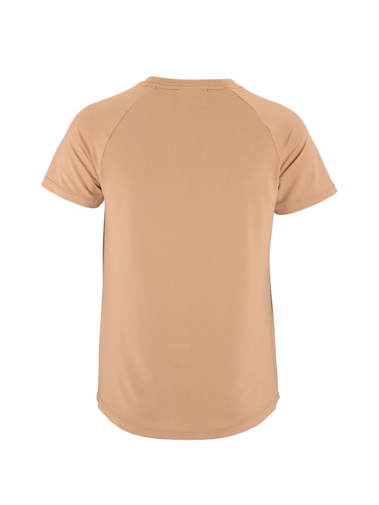 Craft Collective SS Tee W. Tränings-t-shirt med stilren design för dam. Raglanärmar och rundad nederkant för en feminin siluett. Här i rosa nyans.