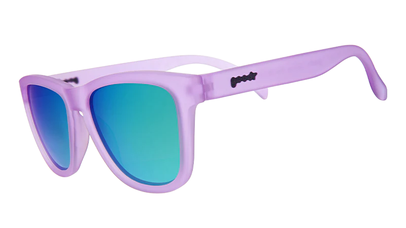 goodr Lilac It Like That!!  Ett par bleklila träningssolglasögon som sitter fantastiskt på ansiktet. Dem varken glider eller hoppar runt på ansiktet. 