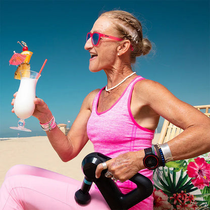 goodr Flamingos on a booze cruise