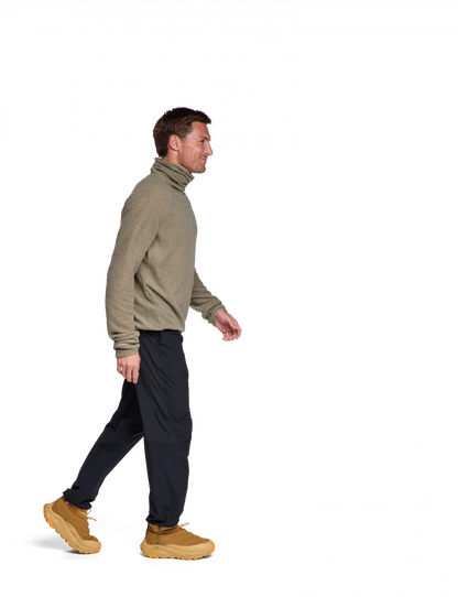 Supermjuk fleece med en flexibel polo-design