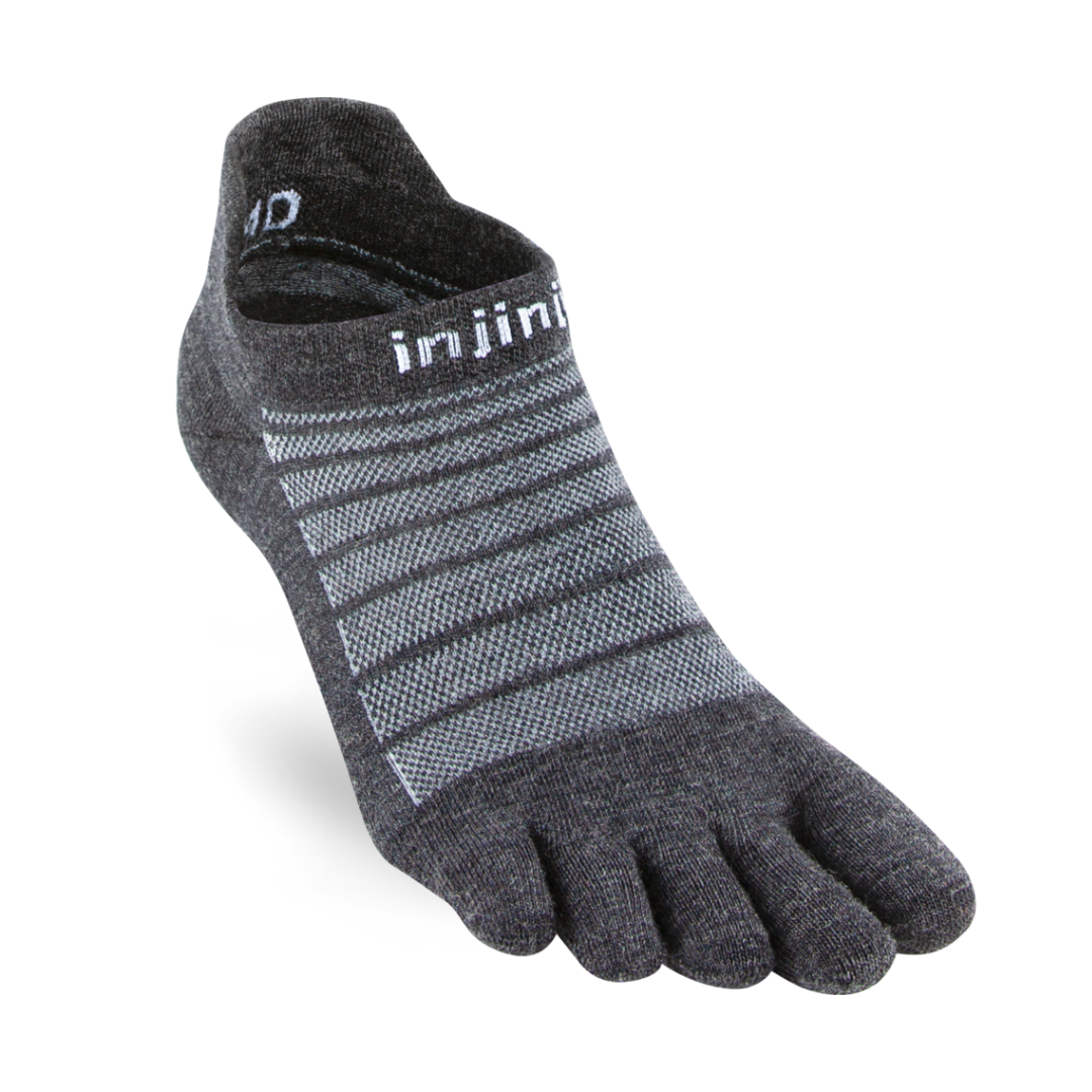 Injinji Run Lightweight No-Show Merinoull