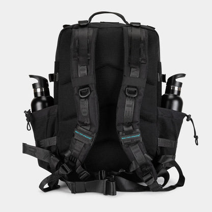 Built For Athletes Large Black & Aqua 45L Hero 3.0 Backpack