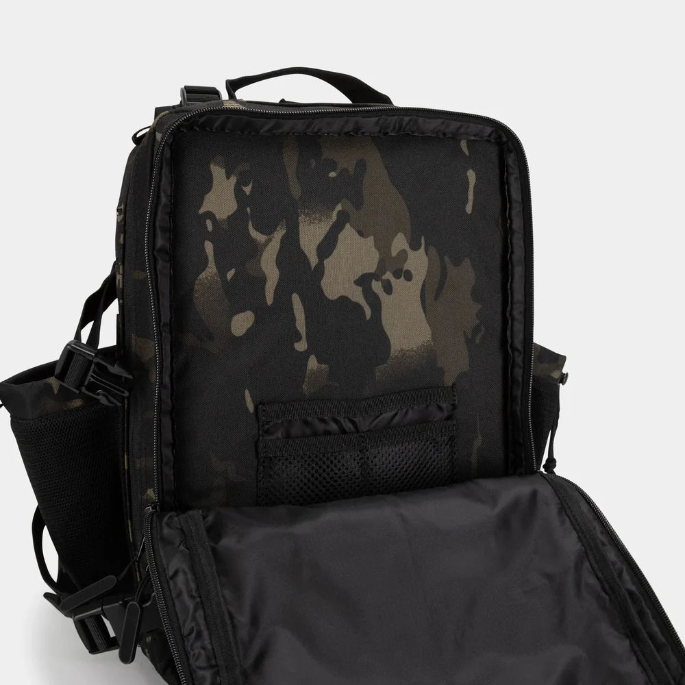 Built For Athletes Medium Black Camo 25L Gym Backpack